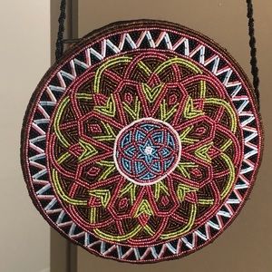 Beaded Silk Purse